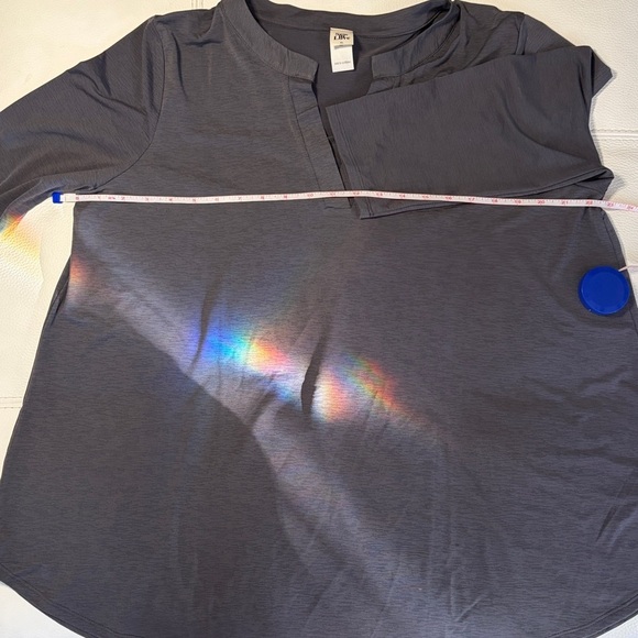 Gray Long Sleeve Tunic Top - Size XL - NWOT - Picture 3 of 7